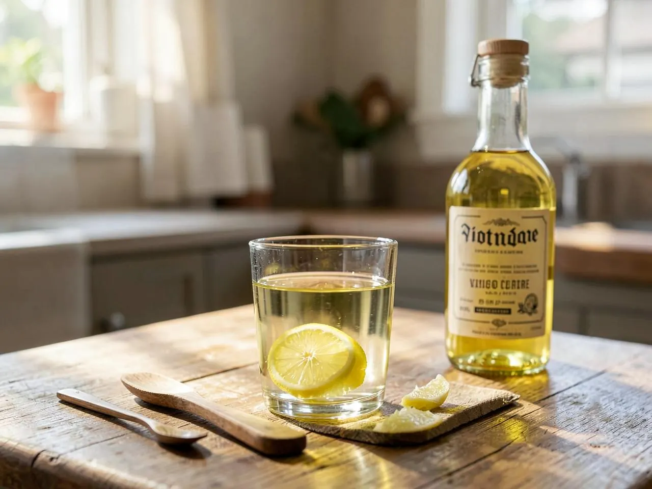 Rituel matinal au vinaigre de cidre